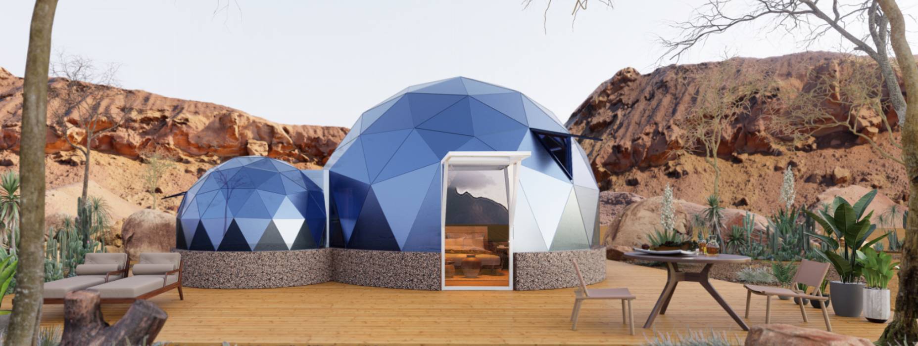 翁源县球形智能光伏玻璃星空房